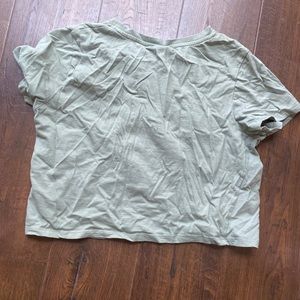 Selfie crop shirt xl